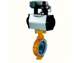 氣動襯氟調(diào)節(jié)蝶閥